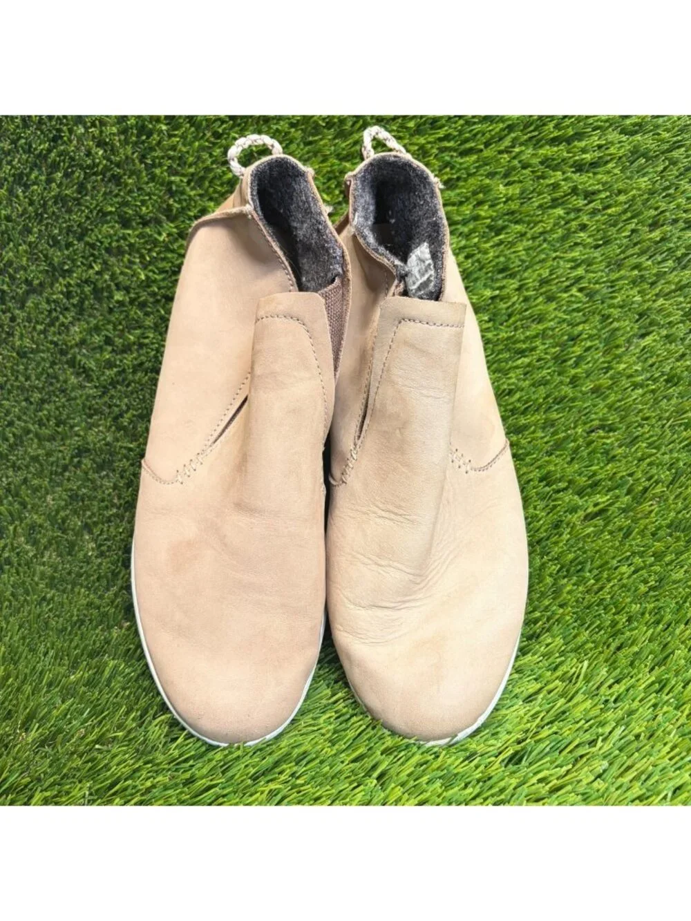 OluKai Hawai'iloa Manu Hope Womens Size 10 Brown Casual Leather Chelsea Boots